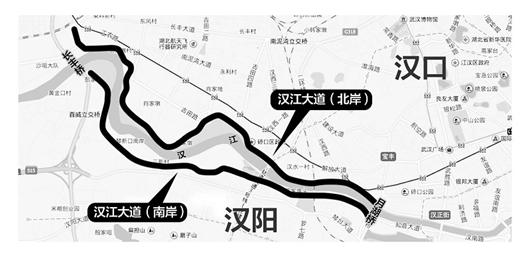 武汉规划建汉江大道:疏解6座汉江大桥交通压力