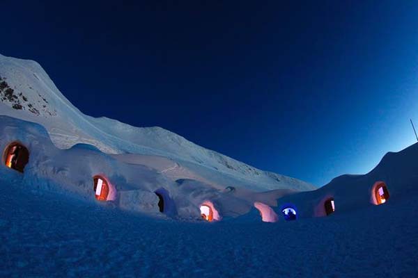 体验爱斯基摩人生活 德国梦幻雪屋之旅(图)