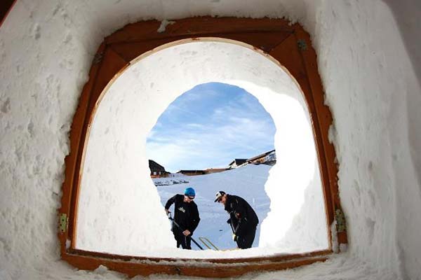 体验爱斯基摩人生活 德国梦幻雪屋之旅(图)