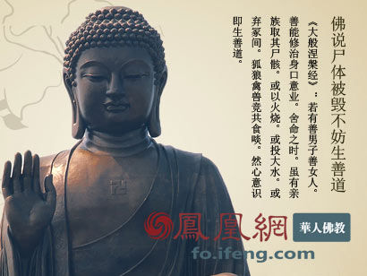 智慧法语:佛说尸体被毁不妨生善道