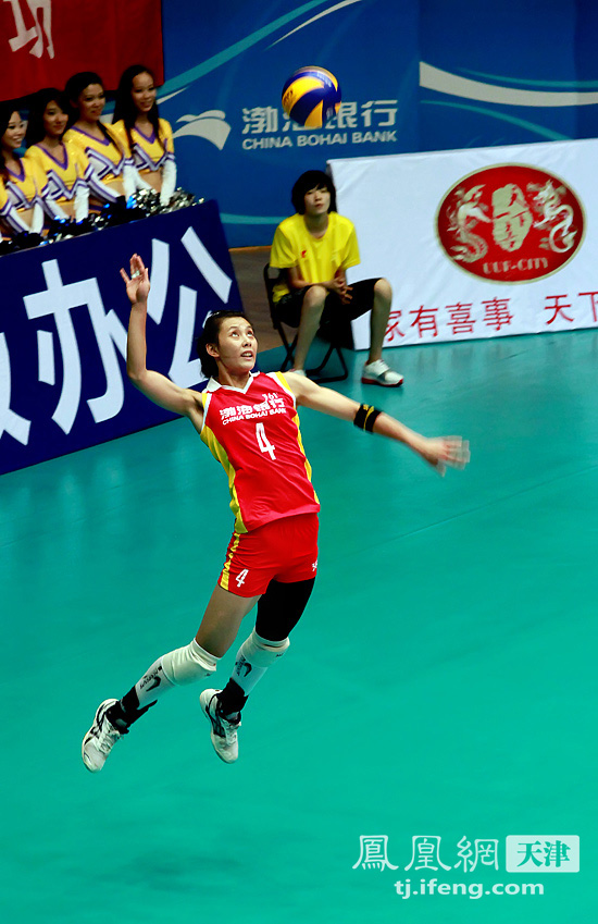 2012渤海银行杯中美超级女排对抗赛中国球队