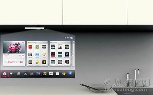 LG公司推出智能厨房电视（Smart Kitchen TV）