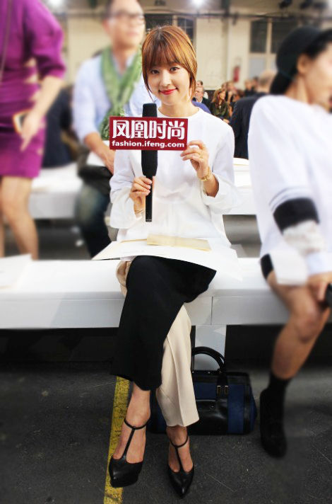 韩国三地的清纯女星刘诗诗