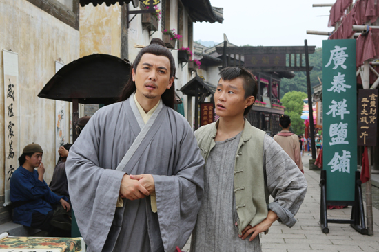 《崂山道士》象山影视城热拍