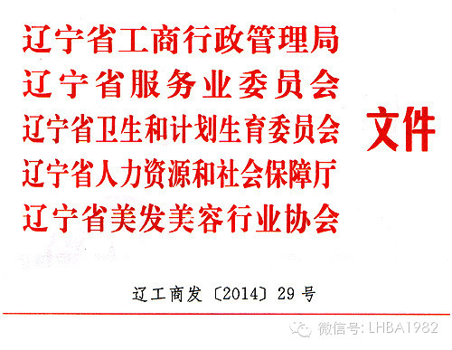 关于开展辽宁省美发美容行业侵权违法行为专项整治行动通知