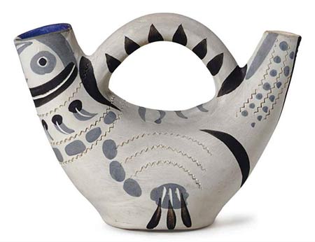 毕加索的陶瓷艺术:凝固童趣和纯真