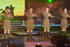 朝鲜女主唱被抓传闻后首亮相