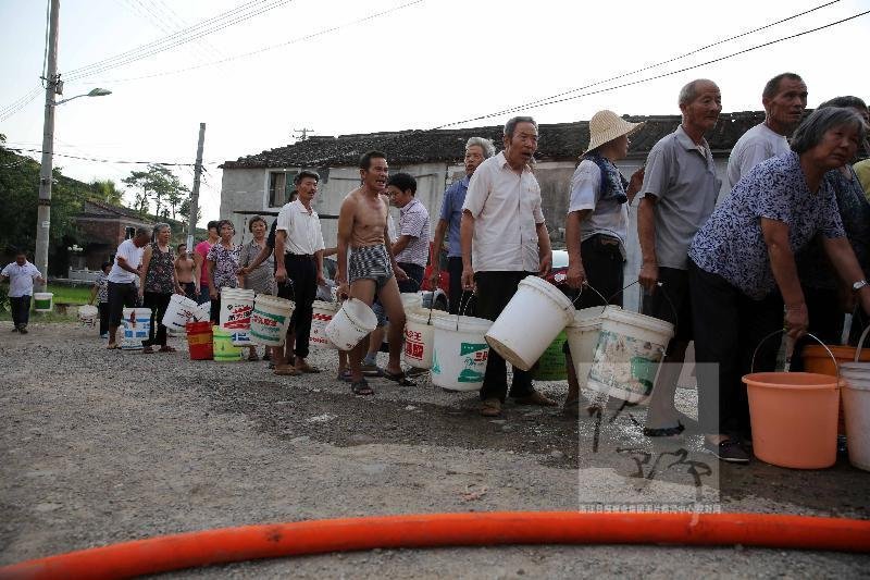 浙江连续干旱 多地出现用水困难