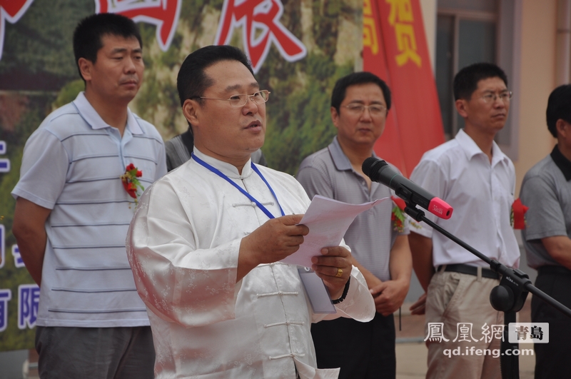 "庆七一 献给母亲的歌 沂蒙心连心——中国鹰王观道大师画展"在临沂市