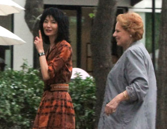 独家：张曼玉密会友人被拍