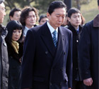 
日本前首相在南京照片