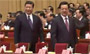 实拍胡锦涛习近平步入政协会场