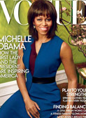 奥巴马夫人登杂志封面