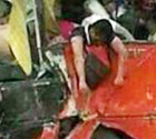 辽宁特大车祸现场