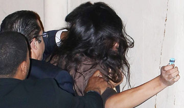 一周图片：女星外出遭遇疯狂粉丝