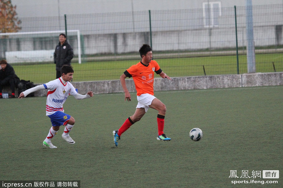 山东鲁能U19队葡萄牙拉练 约战当地乙级俱乐