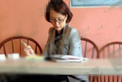 董卿美国求学照曝光