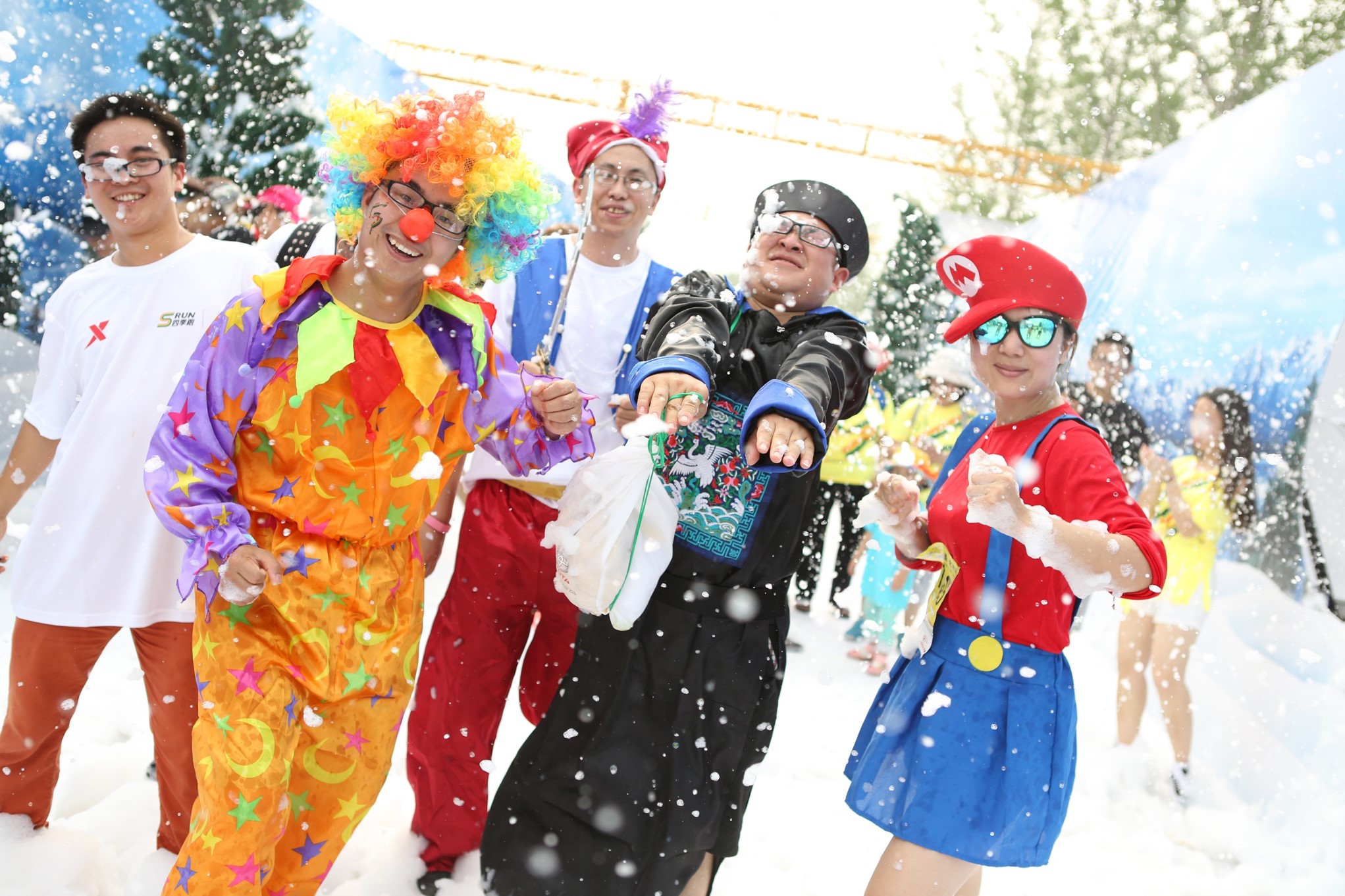 四季跑北京开跑 快乐狂欢引爆全城|四季跑| 现场