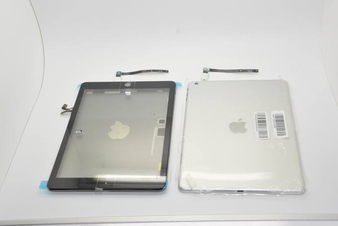 ipad 5谍照现身:银色及太空灰两种外壳