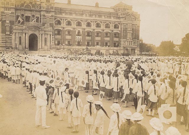 1923年日本皇太子裕仁访台湾旧照_频道_凤凰网