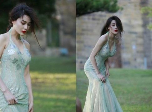 张馨予晒性感近照 神情落寞(图)