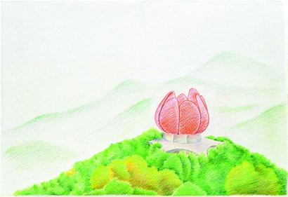 <em>佛山女孩</em>手绘世园会地图 将免费送游客_青岛频