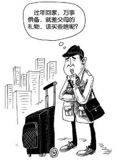 <em>过年回家给</em>父母送点啥好?烟酒图书<em>女朋友</em>都是
