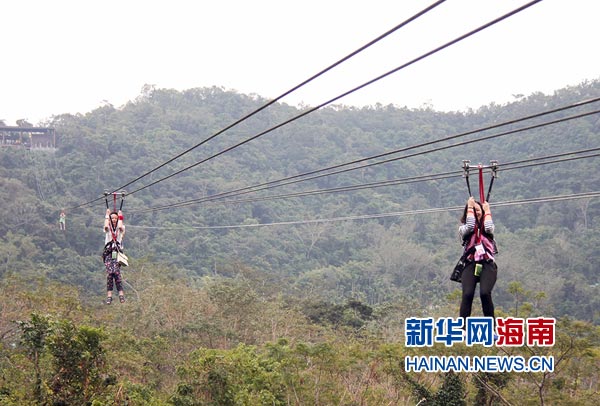 保亭冬季呀诺达雨林洗肺之旅受热捧