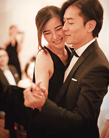 郑伊健婚后专心做生意 蒙嘉慧辞职当"少奶奶"