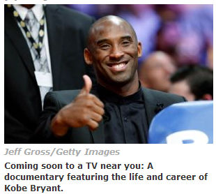 科比开始拍摄个人纪录片 制片人竟是凯尔特人