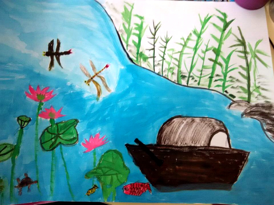 我手画我心童心筑梦想西韩小学作品集是a童心原因什么是原因什么小学生图片