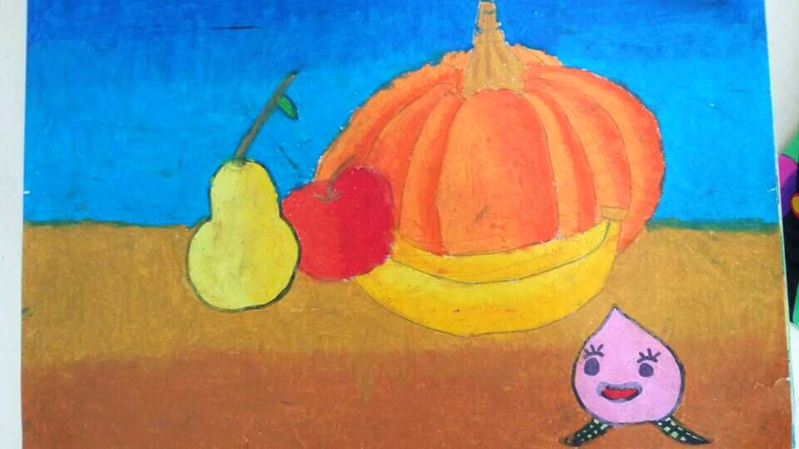 我手画我心梦想筑童心西韩小学作品集小学古诗听图片