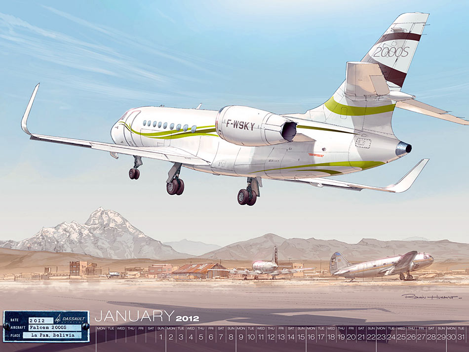 [军情观察]法国达索公司2012年月历均为本公司