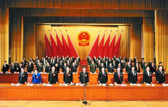 1月31日,河北省第十二届人民代表大会第一次会议圆满完成各项议程,在河北会堂闭幕。