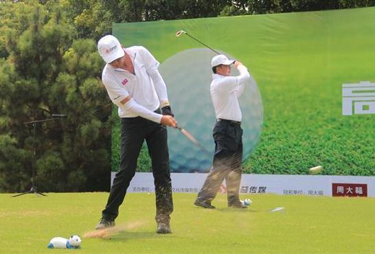 2014高尔夫精英邀请赛在长沙青竹湖开赛
