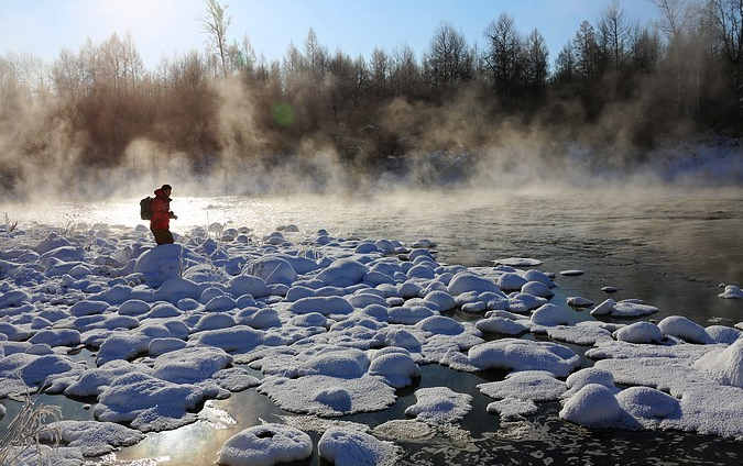 冰城馨子带你游:黑龙江的醉美之冬---壮美伊春