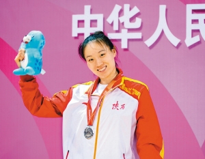 李东华完胜对手夺金牌 陕西跆拳道夺全锦赛首