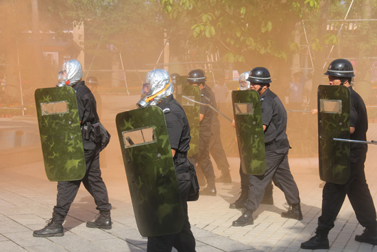 天涯海角游览区开展生产安全应急救援综合演练