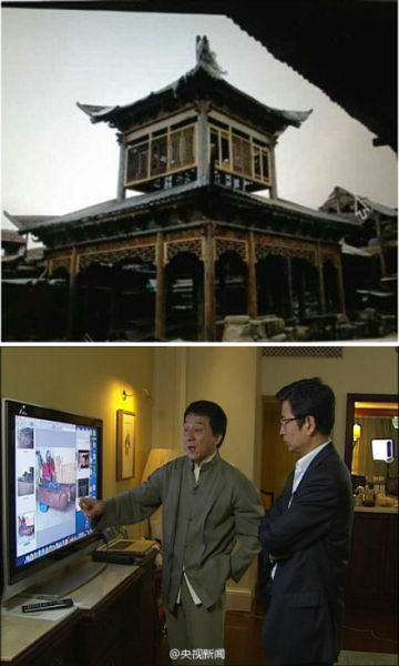 成龙将在京建6栋徽派古建 打造成龙和平园