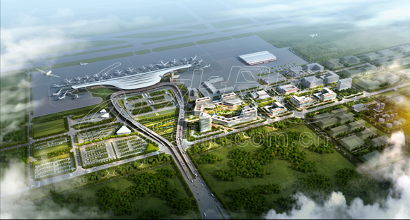 烟台潮水机场或明年底启用 主体框架基本完工