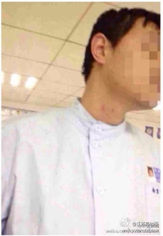 高清图—江苏检察院宣传处处长董安庆殴打护士或致其瘫痪