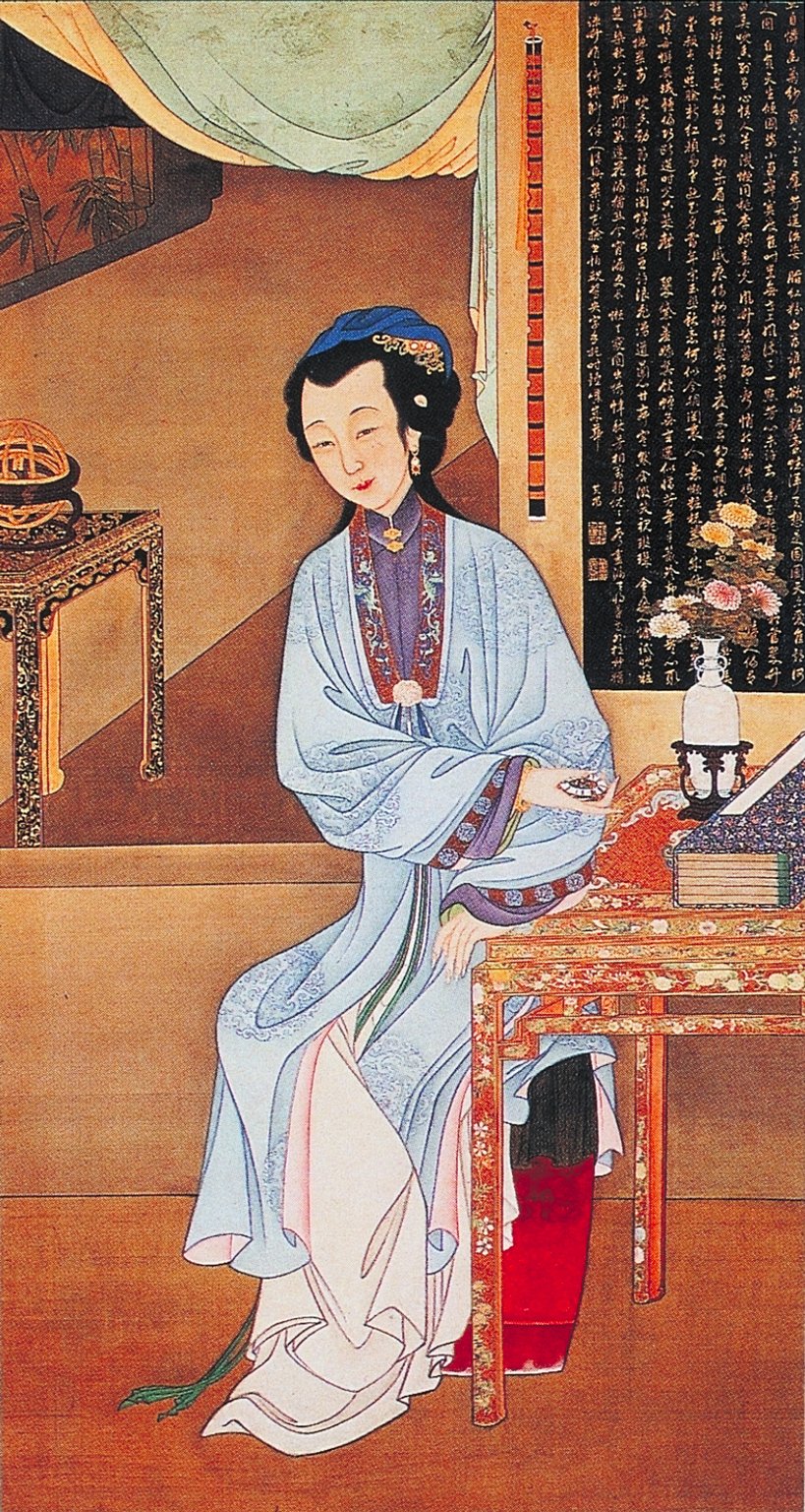 <<点击浏览上一张 故宫馆藏“十二美人图”:绝色美人透隐秘宫闱情趣(图)