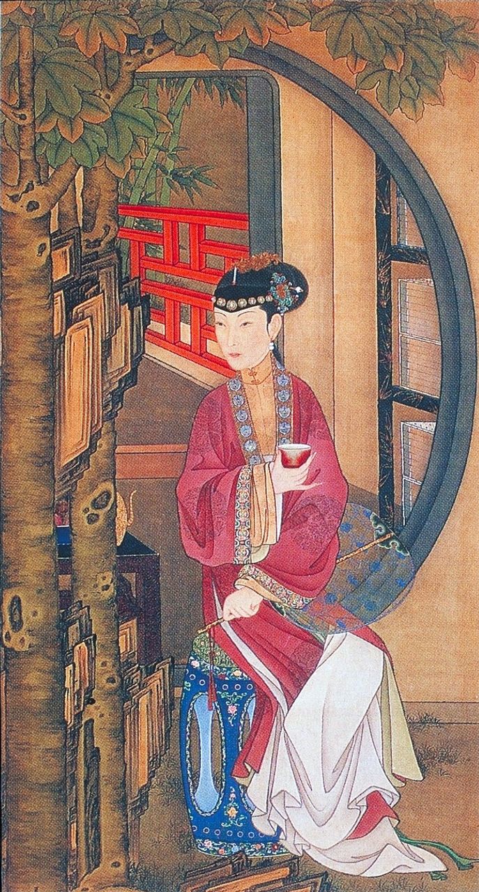 <<点击浏览上一张 故宫馆藏“十二美人图”:绝色美人透隐秘宫闱情趣(图)