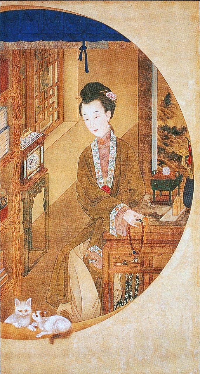 <<点击浏览上一张 故宫馆藏“十二美人图”:绝色美人透隐秘宫闱情趣(图)