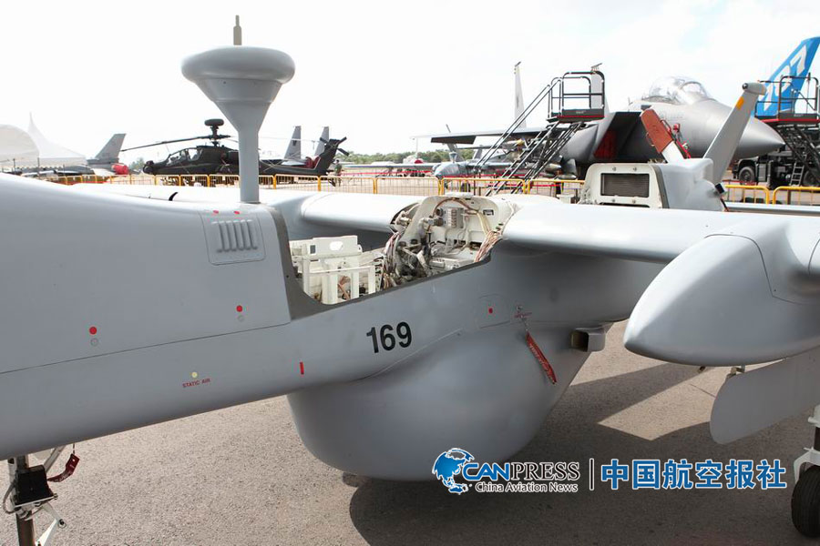 新加坡航展:以色列著名的“苍鹭”无人机亮相