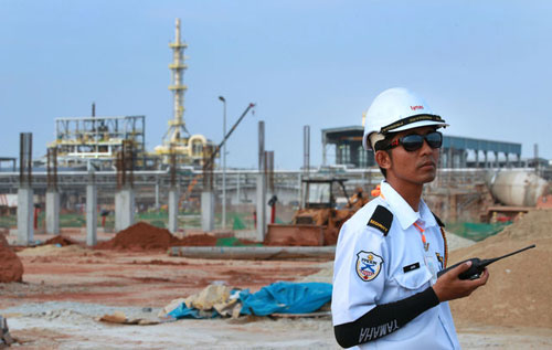 世界最大稀土提炼厂在马来西亚彭亨州关丹投产