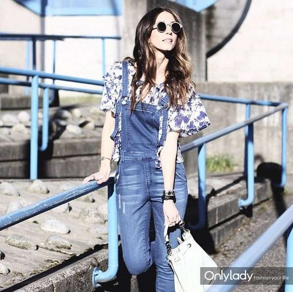 Ruffled-Top-Overalls