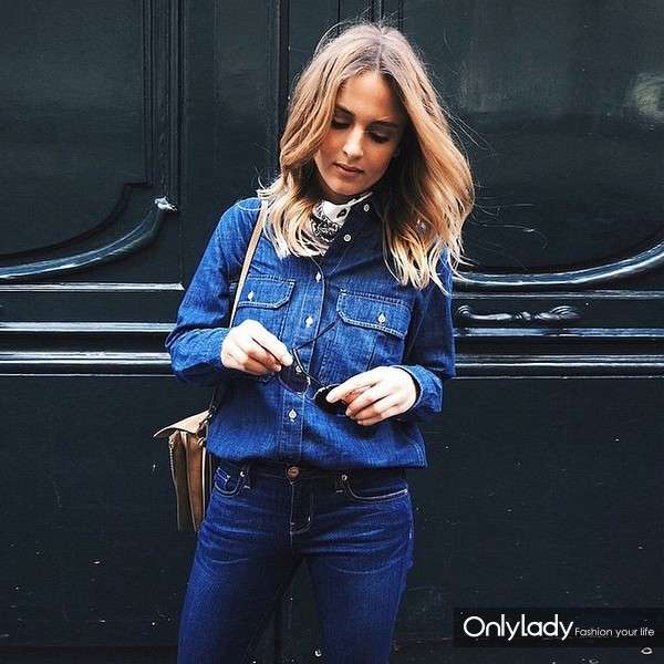 Denim-Top-Jeans-Bandana