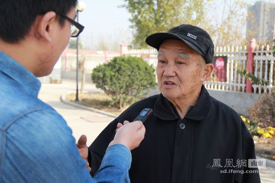 凤凰网山东张太岭专访临朐李家庄尹兴富。