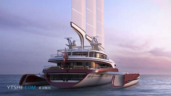 超级三体船三桅帆船Dragonship 80首度公开_海南频道_凤凰网